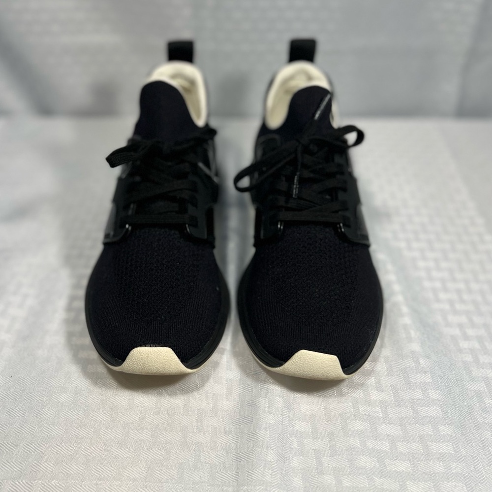 Tory Burch T Sock Runner Sneakers Black Knit Size 9 - Picture 5 of 13